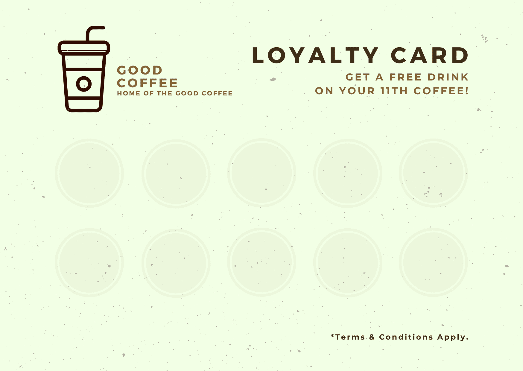 A coffee company might build customer loyalty by offering a free coffee after a certain number of purchases.