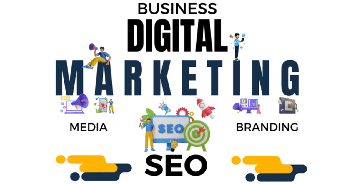 All the aspects of digital marketing visualized.