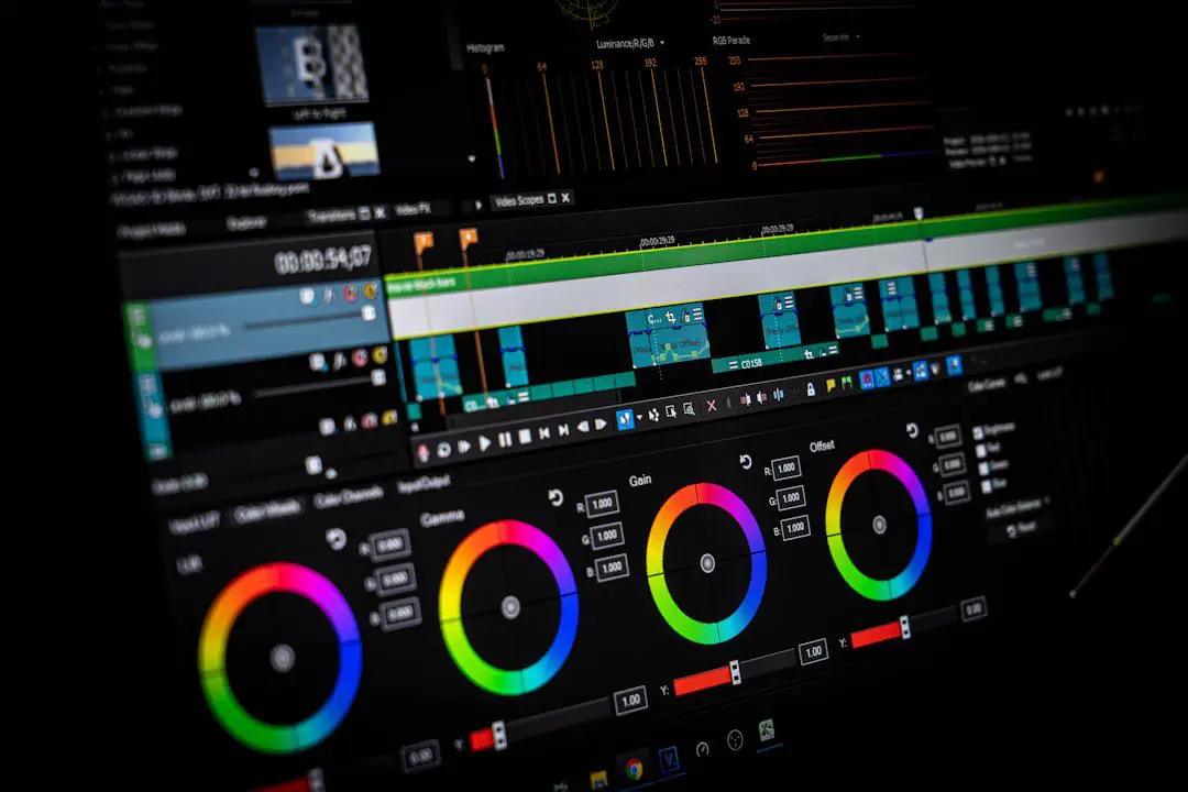 This is a video editor. Video editing is a crucial aspect of YouTube engagement.