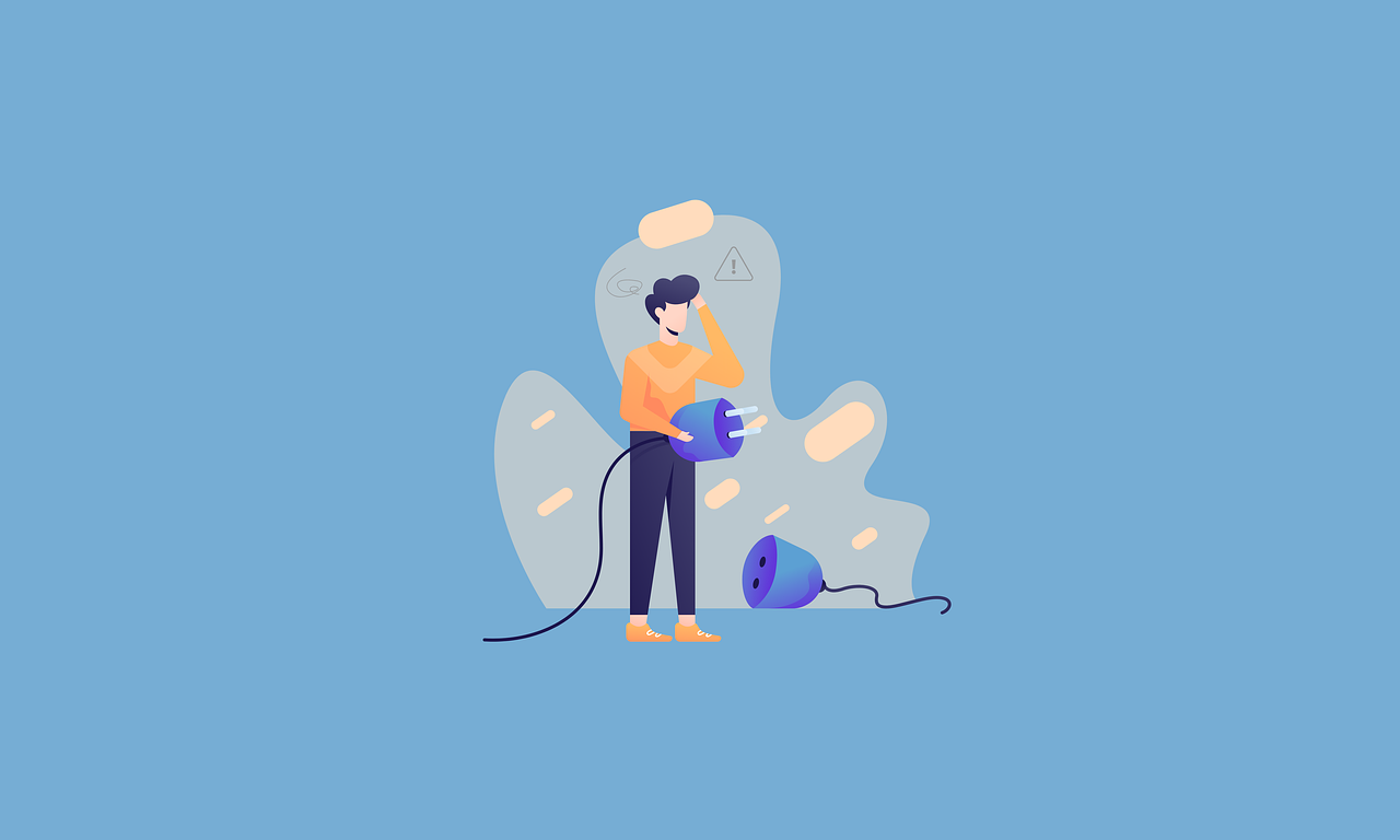 WordPress Plugins are like using an electrical plugin. This image is obtained on Pixabay and is from the creator JK_Studio.