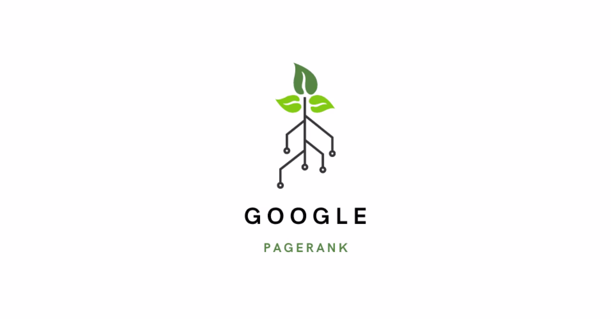 Google PageRank is an important concept in SEO. Image obtained from Canva.