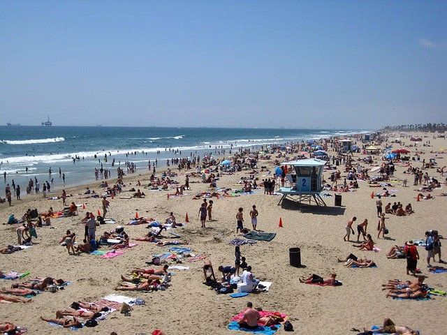 The iconic Huntington Beach coastline. Website Promoters is a Huntington Beach SEO company.
