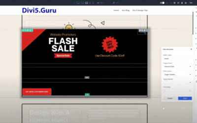 How To Build A Pop-Up In Divi 5 Fast
