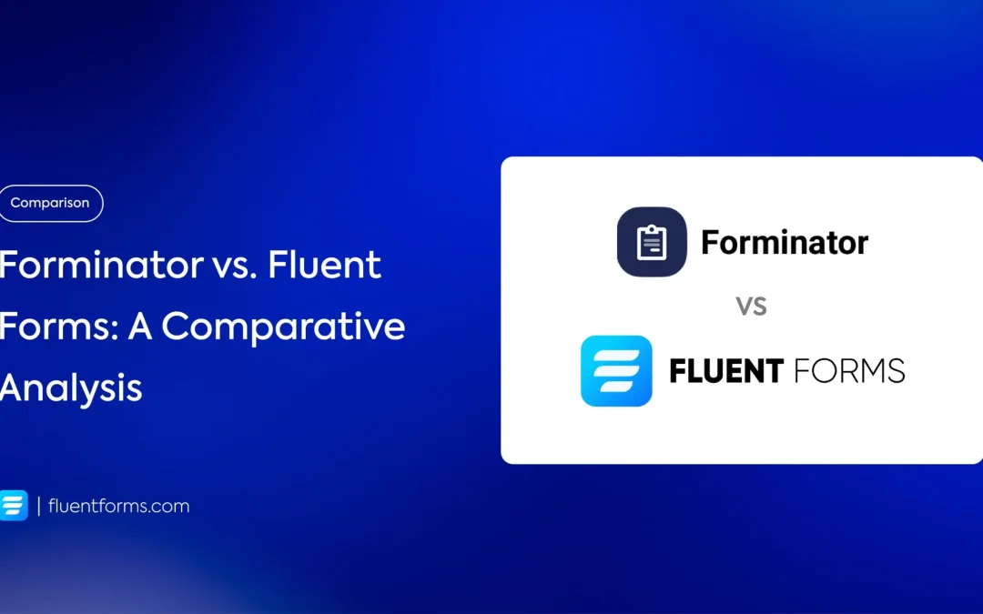 WordPress Form Builders: A Comparison